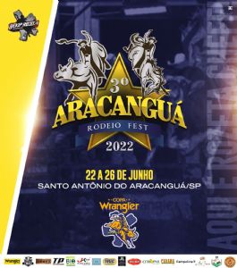 3º ARACANGUÁ RODEO FEST -- SANTO ANTÔNIO DO ARANCANGUÁ/SP - 2022