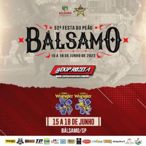 52º FESTA DO PEÃO - BÁLSAMO/SP -- 2022